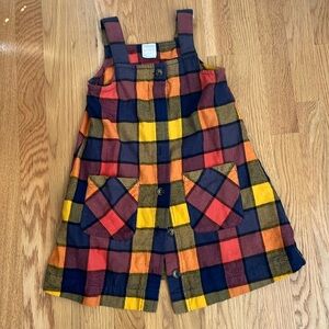 Hanna Andersson plaid jumper